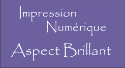 Impression numérique Brillant